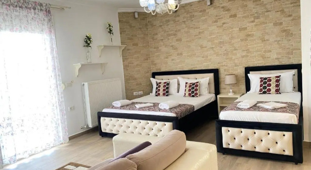 Семейный номер Standard с видом на море Hotel Bella Vista