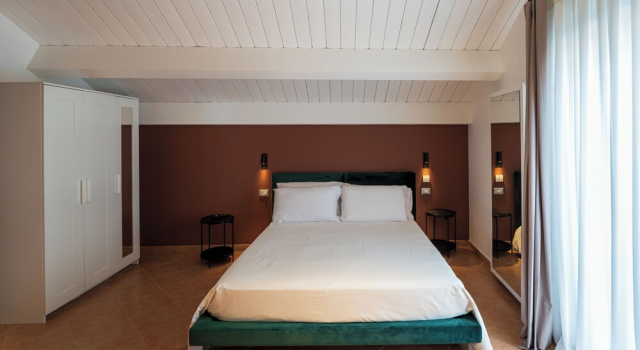 Standard- dobbelt værelse med altan med byudsigt B&B Arcolobello ApartHotel