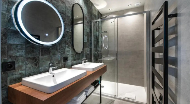 Номер Deluxe LArcalod & Bistrot Jeanne - Lac dAnnecy - Hôtel Restaurant Spa