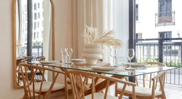Luxurious Boho Beach 2BR Apartment in La Mer, Забронировать Апартаменты/квартира Апартаменты Дубая, рядом с Jumeirah Grand Mosque, Апартаменты/квартира