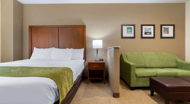 Люкс c 1 комнатой Comfort Suites Marysville-Yuba City