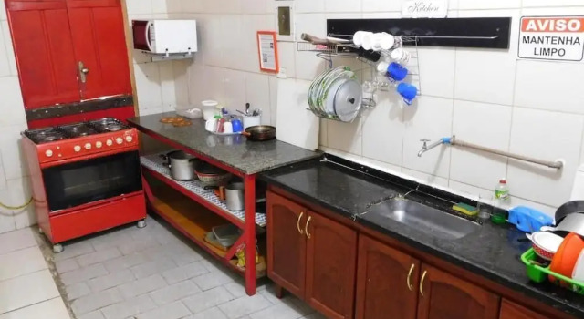 Кровать в общем номере Vibe Hostel Paraty