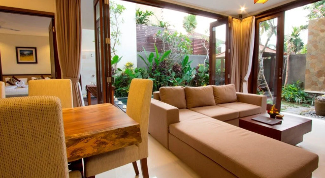 Aksata Villas Kerobokan, Rezervovat Hotel Hotely v Bali s bazénem, Bazén