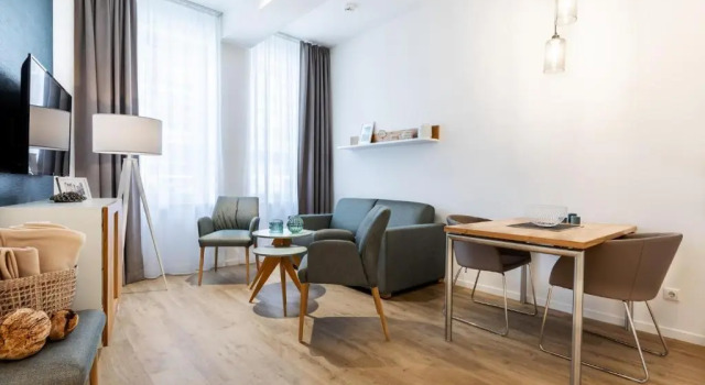 Ferienapartments am Krusespeicher Ferienapartments am Krusespeicher 2-15, Забронировать Апартаменты/квартира Апартаменты Висмара, рядом с Театр Висмара, Апартаменты/квартира