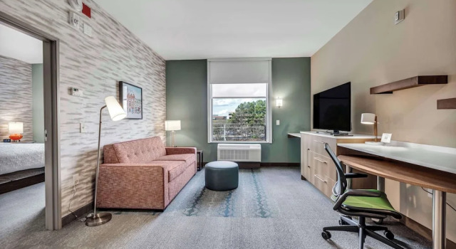 Люкс c 1 комнатой Home2 Suites by Hilton Raleigh West Lenovo Center