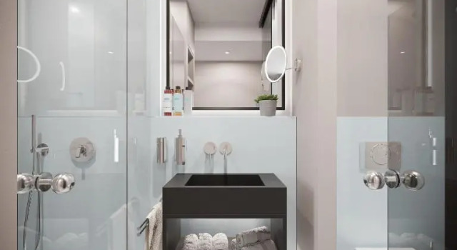 Студия Deluxe VISIONAPARTMENTS Glattbrugg - self check-in