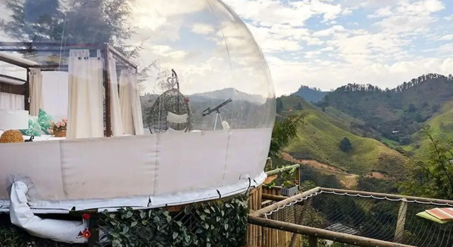 Deluxe chambre BubbleSky Glamping