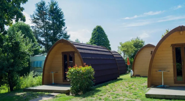 Студия с красивым видом из окна Camping De Grienduil