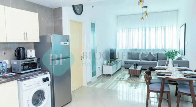 Bloomfields 1BR Ocean View in Oceanscape, Забронировать Апартаменты/квартира Абу-Даби Эмират Абу-Даби, рядом с Boutik Mall