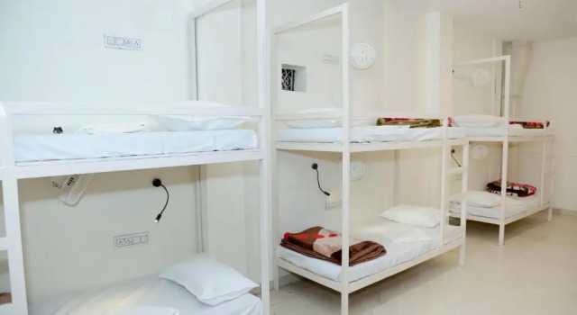 Кровать в общем номере The Charlie's hostel