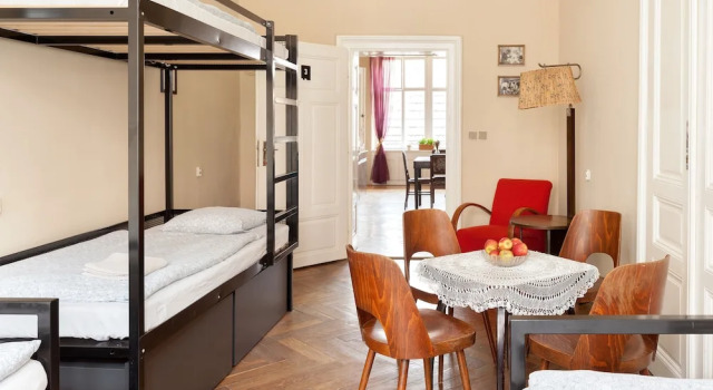 Шестиместный семейный номер Standard Hostel Fléda