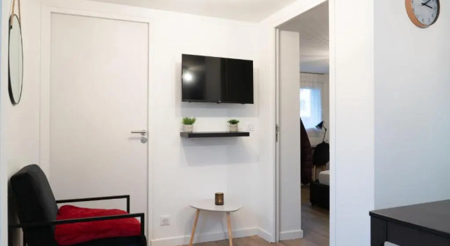 Апартаменты Bel appartement idéalement placé Saint-Brieuc, wifi, parking gratuit