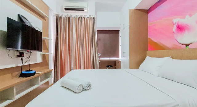 Best Cozy Stay Studio Apartment At 10Th Floor M-Town Residence