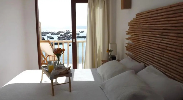 Двухместный номер Standard с балконом и с видом на море Bamboo Lodge Paracas