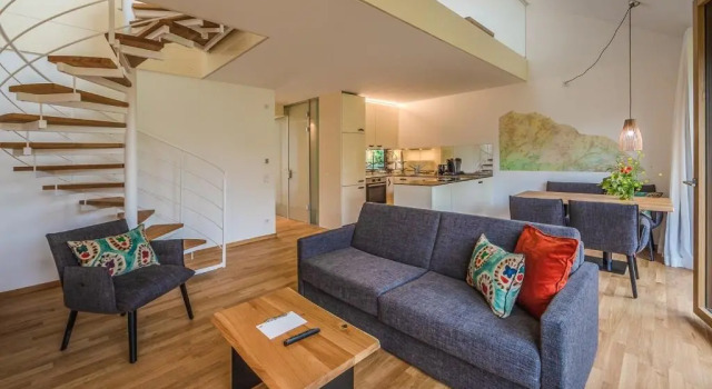 Апартаменты с балконом Ferienwohnungen Boardinghouse Bodensee