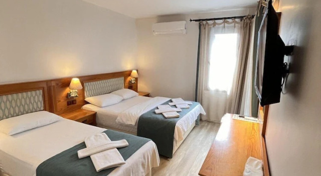 Трёхместный номер Standard с видом на бассейн Yelken Hotel Akyaka