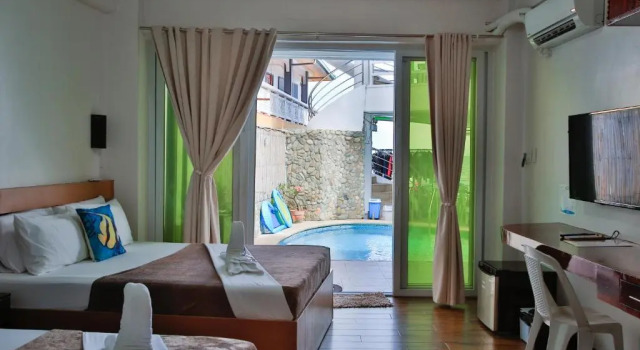 Standard Double room with pool view Arkipelago Divers and Beach Resort