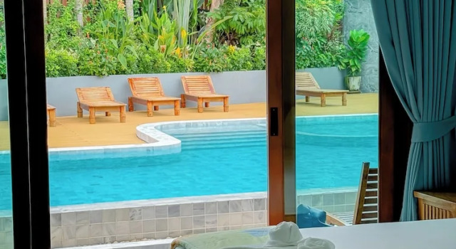 Двухместный номер Deluxe с видом на бассейн Salakphet Resort
