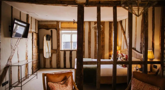 Номер Deluxe The Farmhouse at Redcoats Restaurant & Hotel