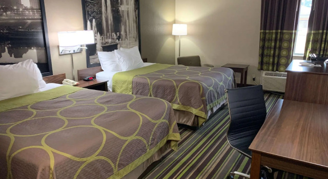 Standard Vierer Zimmer Super 8 by Wyndham Hernando
