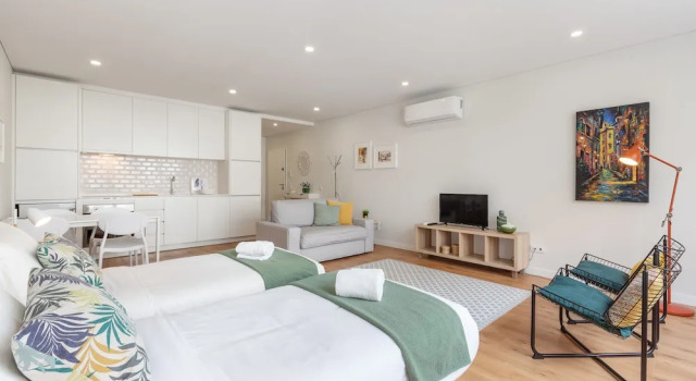 Двухместная студия Oporto Palace Apartments