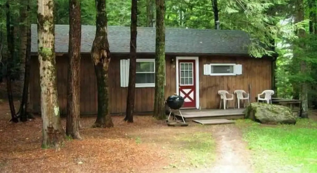 Номер Standard Stowe Cabins in the Woods