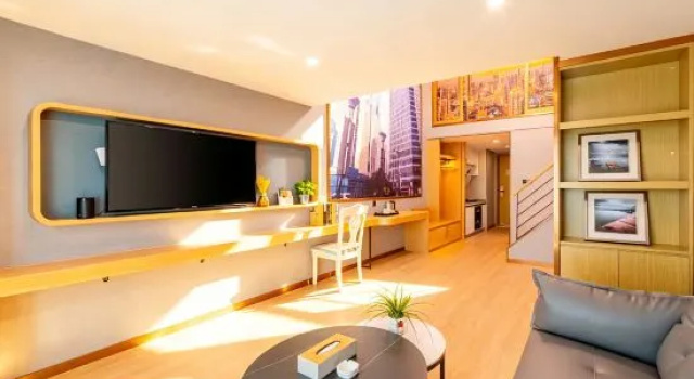 Люкс Business Fenglin International Apartment (Guangzhou Nansha Zhujiang Tianhougong Branch)