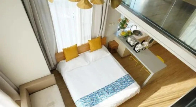 Люкс Yuetu Seaview Holiday Apartment