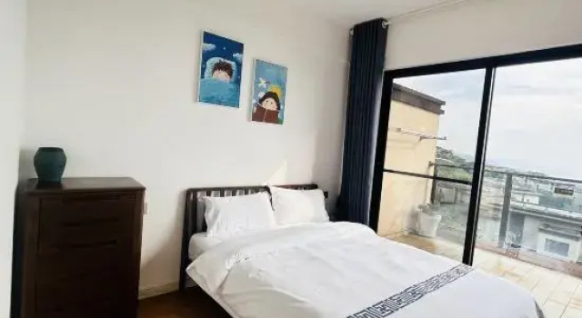 Люкс с 2 комнатами с видом на озеро Wohetian Vacation Apartment