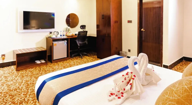 Двухместный номер Deluxe с видом на город Marco Polo Dhaka