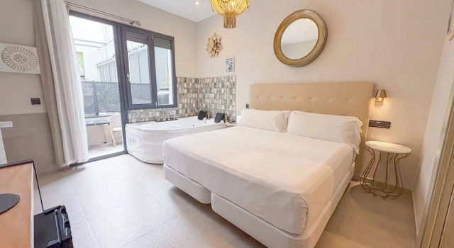 Hotel Boutique Adealba Badajoz, Boek Boutique Hotel Hotels in Extremadura met ontbijt, Ontbijt