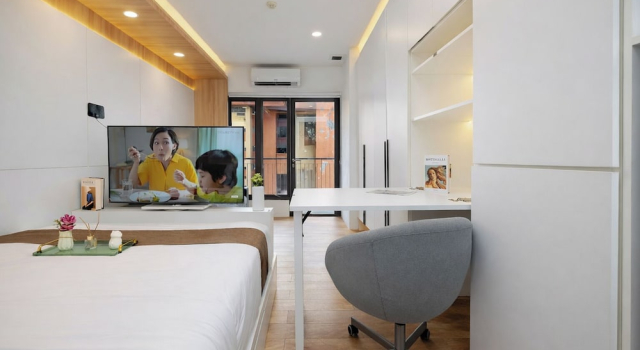 Tranquil Studio At Tamansari Semanggi Apartment, Book Apartment Jakarta Jakarta Province