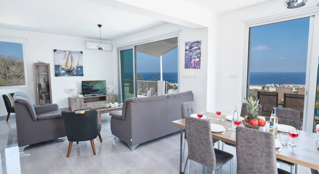 Вилла Villa Clea,stunning 4bdr Protaras Villa, Seaviews