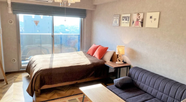 Двухместный номер Superior At RLiS House Osaka Domecity