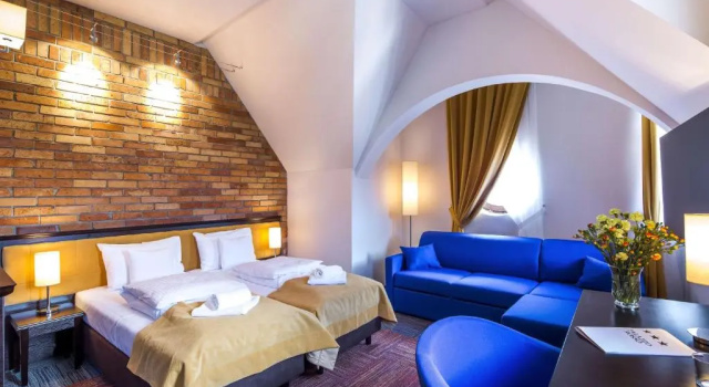 Двухместный номер Deluxe Palazzo Rosso Old Town