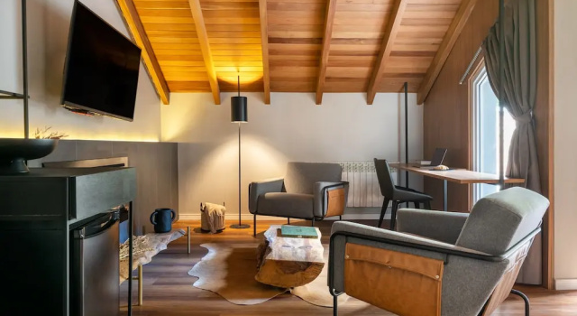 Люкс с балконом Jangal das Araucárias Swan Design Hotel Canela