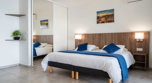 Двухместный люкс Superior с видом на море B&B HOME Fort-de-France Marina
