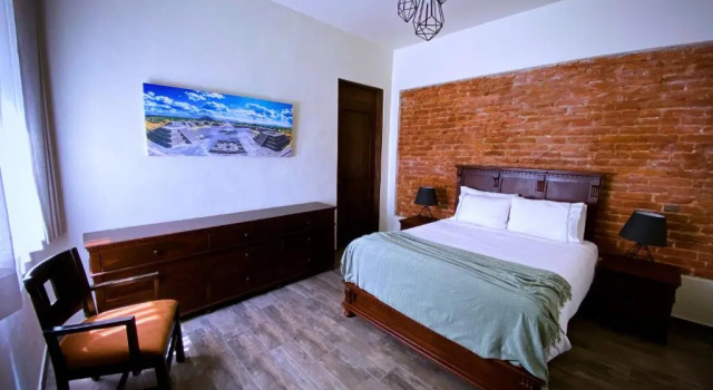 Двухместный номер Standard с видом на сад Hotel Boutique Rancho San Juan Teotihuacan