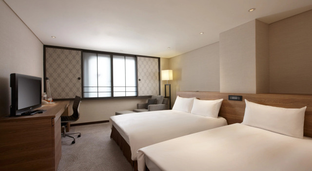 Семейный номер Standard Royal Inn Taipei Nanxi - MRT Zhongshan Station