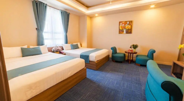 Двухместный номер Deluxe Rum Vang Hotel Da Lat
