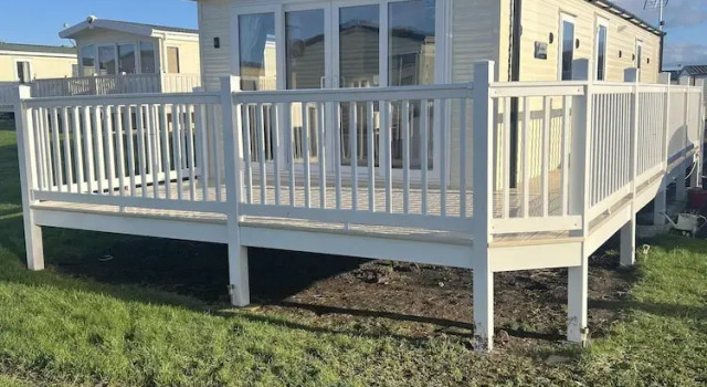 Tranquil Seaside Caravan Retreat in Eyemouth, Забронировать Дом для отпуска Отели Шотландских границ с парковкой, Парковка