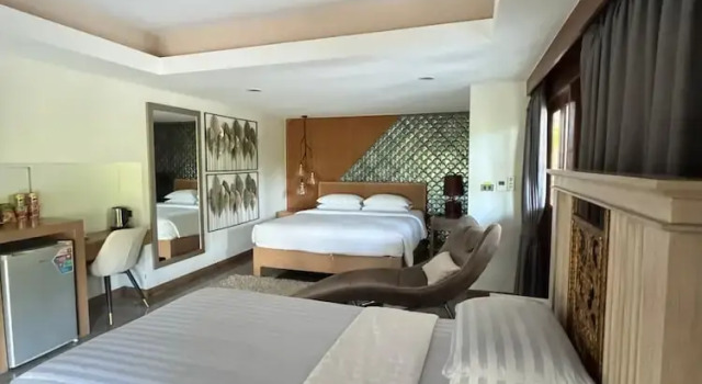 Номер Deluxe с видом на бассейн Bell Seaside Luxury Villa