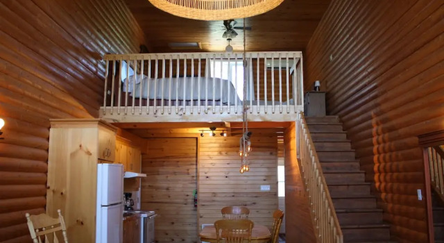 Номер Grand с балконом Chalets et Spa Lac Saint-Jean