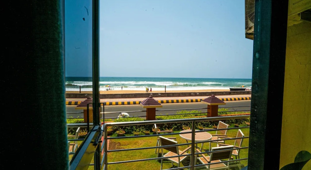 Двухместный номер Premium с видом на море Hotel Sonar Bangla Puri