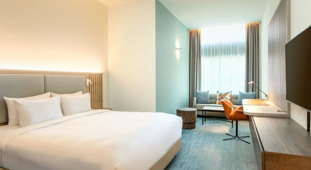 Полулюкс c 1 комнатой с красивым видом из окна Отель Courtyard by Marriott Amsterdam Arena Atlas