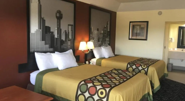Четырёхместный номер Standard Super 8 by Wyndham Fairfield Tx