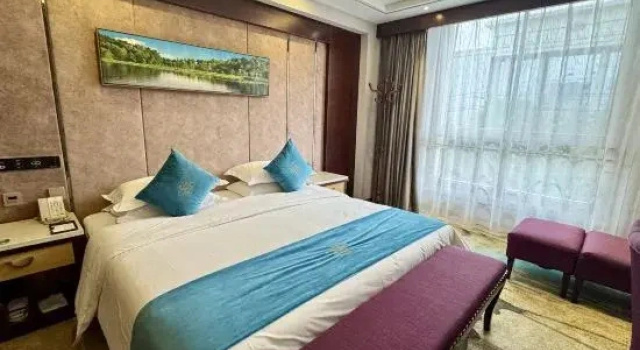 Двухместный люкс Business Wansheng Hotel