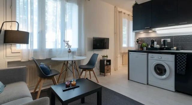 Апартаменты studio cosy proche Lyon part dieu