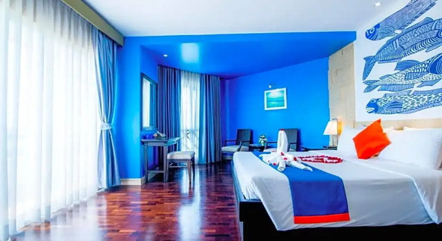 Двухместный номер Deluxe seafront Seabreeze Jomtien Resort