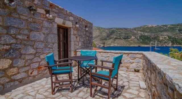 Номер Standard Дуплекс с видом на залив Psamathous Guesthouse